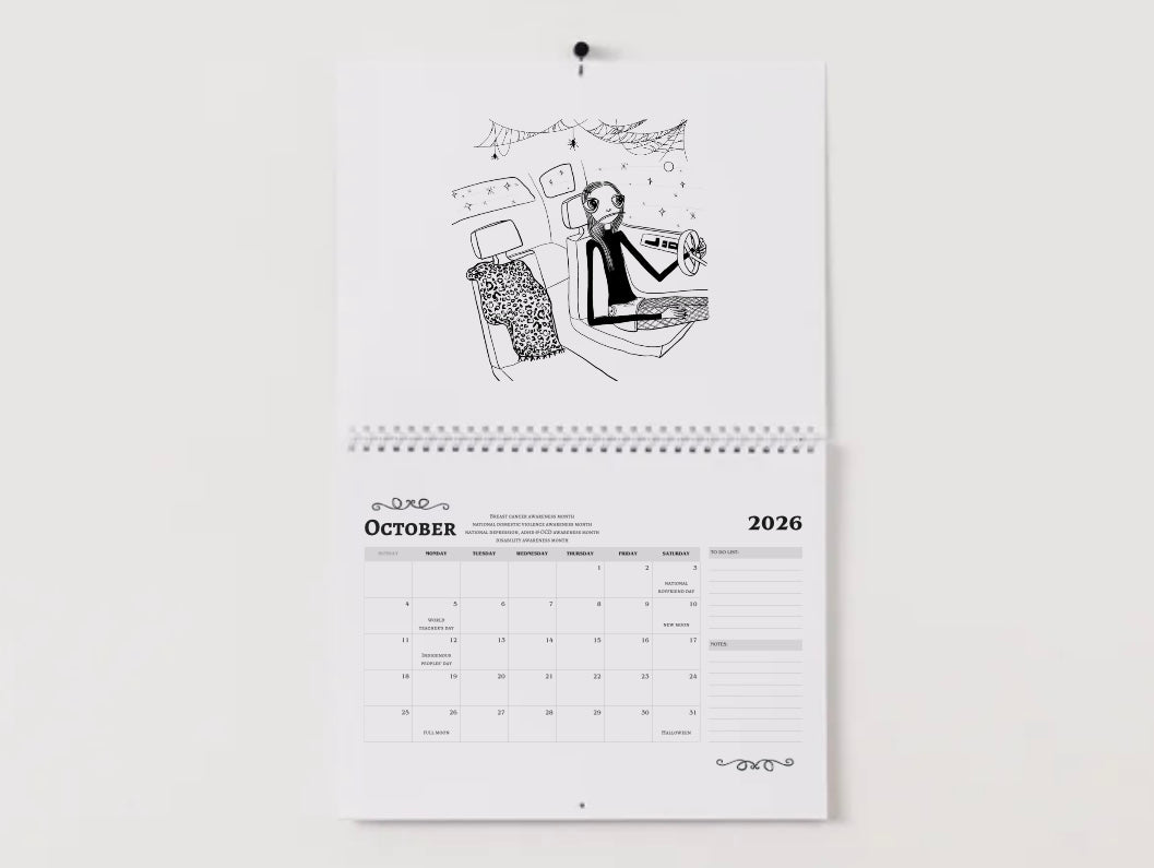 2026 CHOMP Wall Calendar