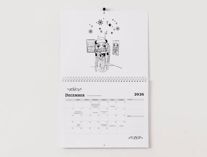 2026 CHOMP Wall Calendar