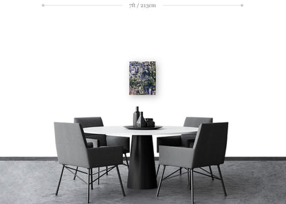 Basquiat Chomp Rolled Canvas Print