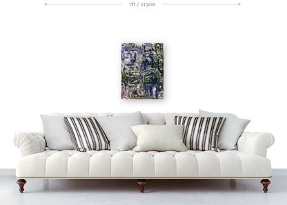 Basquiat Chomp Rolled Canvas Print