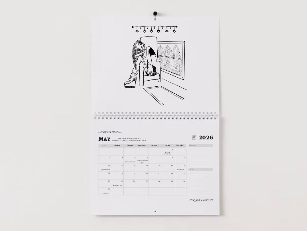 2026 CHOMP Wall Calendar