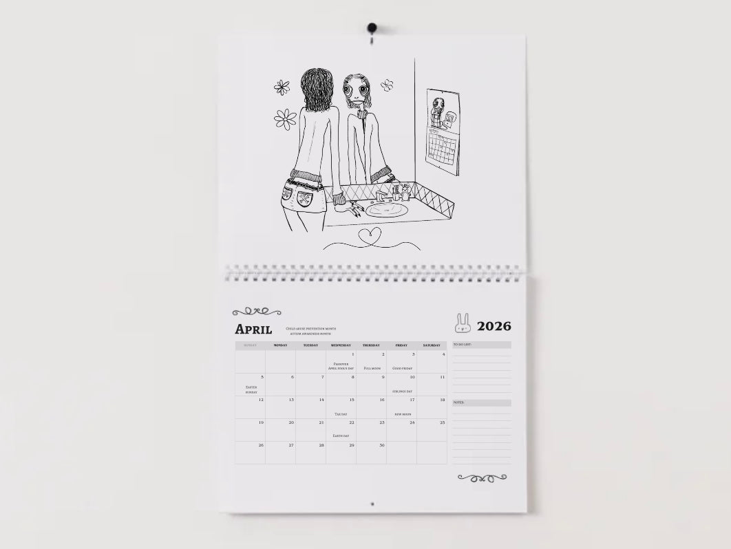 2026 CHOMP Wall Calendar