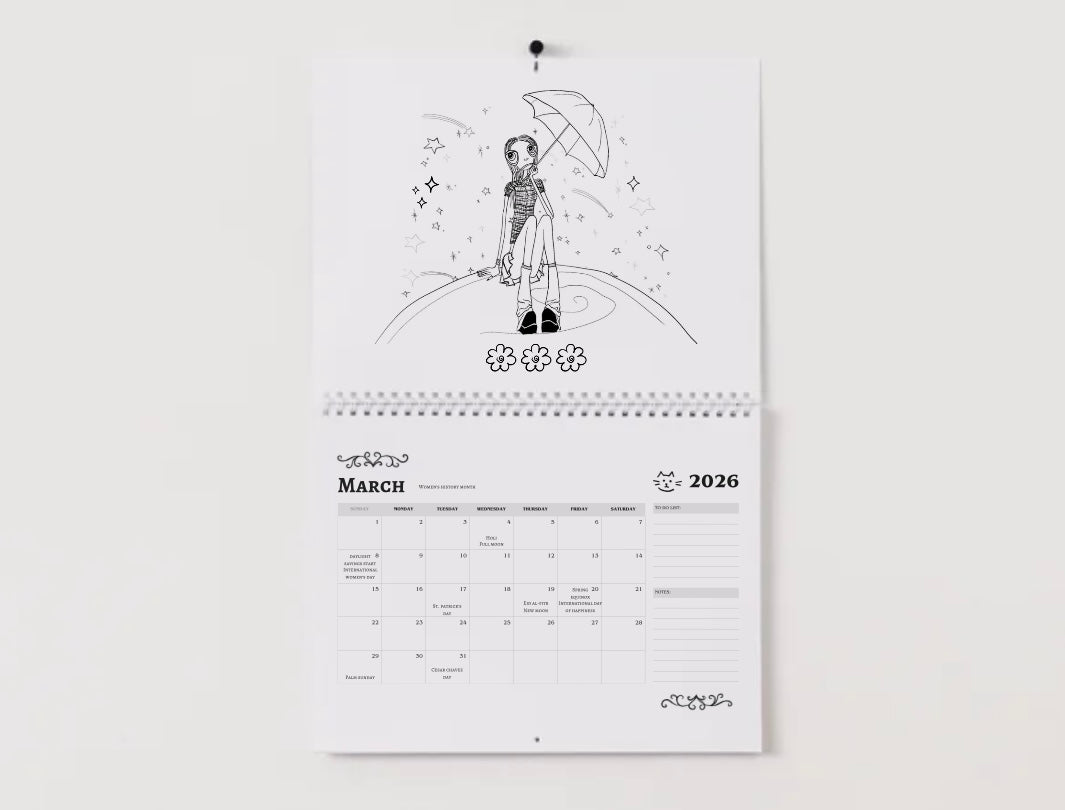 2026 CHOMP Wall Calendar