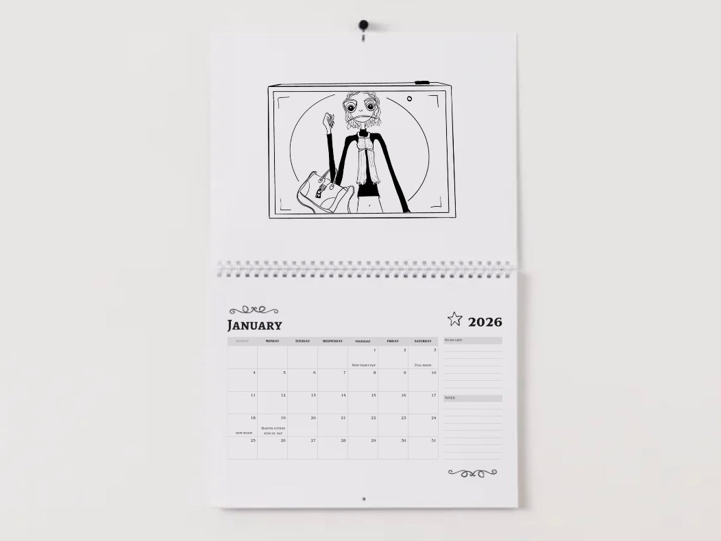 2026 CHOMP Wall Calendar