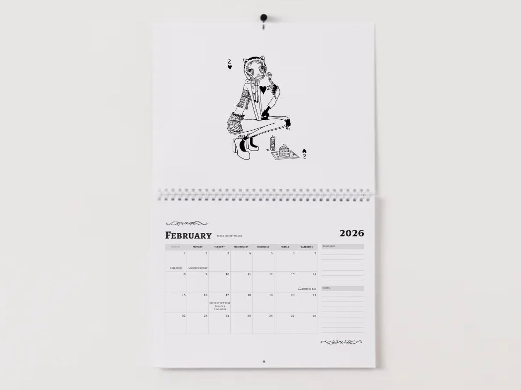 2026 CHOMP Wall Calendar