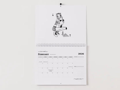 2026 CHOMP Wall Calendar